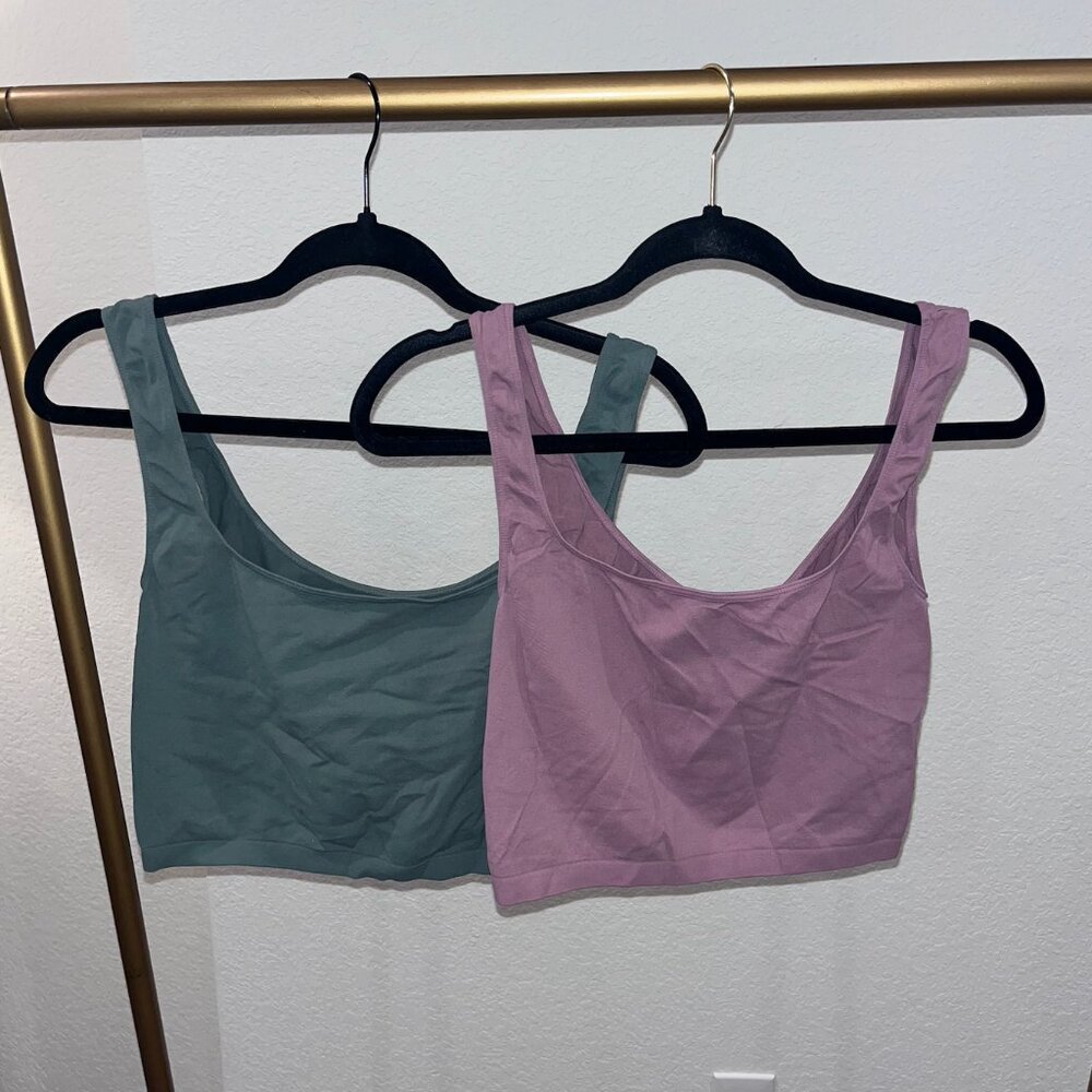 Free People Square Neck Tanks 2 Pack